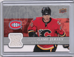 2008-09 Upper Deck UD Game Used Jersey Alex Tanguay #GJ-AT